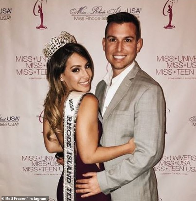 'I have something really special in store,' Matt teased. 'I mean, a lot of people have been asking me are Alexa and I engaged, are we gonna get married and,' he continued. 'I think you're gonna see a really vulnerable side of me.' (Pictured with Alexa)